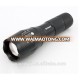 Best Price Zoom 5 Modes R5-T6 Tactical Flashlight,18650 aluminum Flashlight XML T6 10W led flashlight