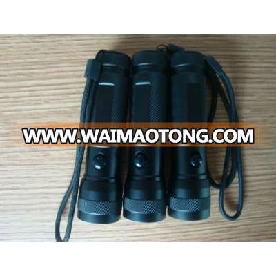 aluminium 3*AAA 12 leds flashlight or light torch BTC120